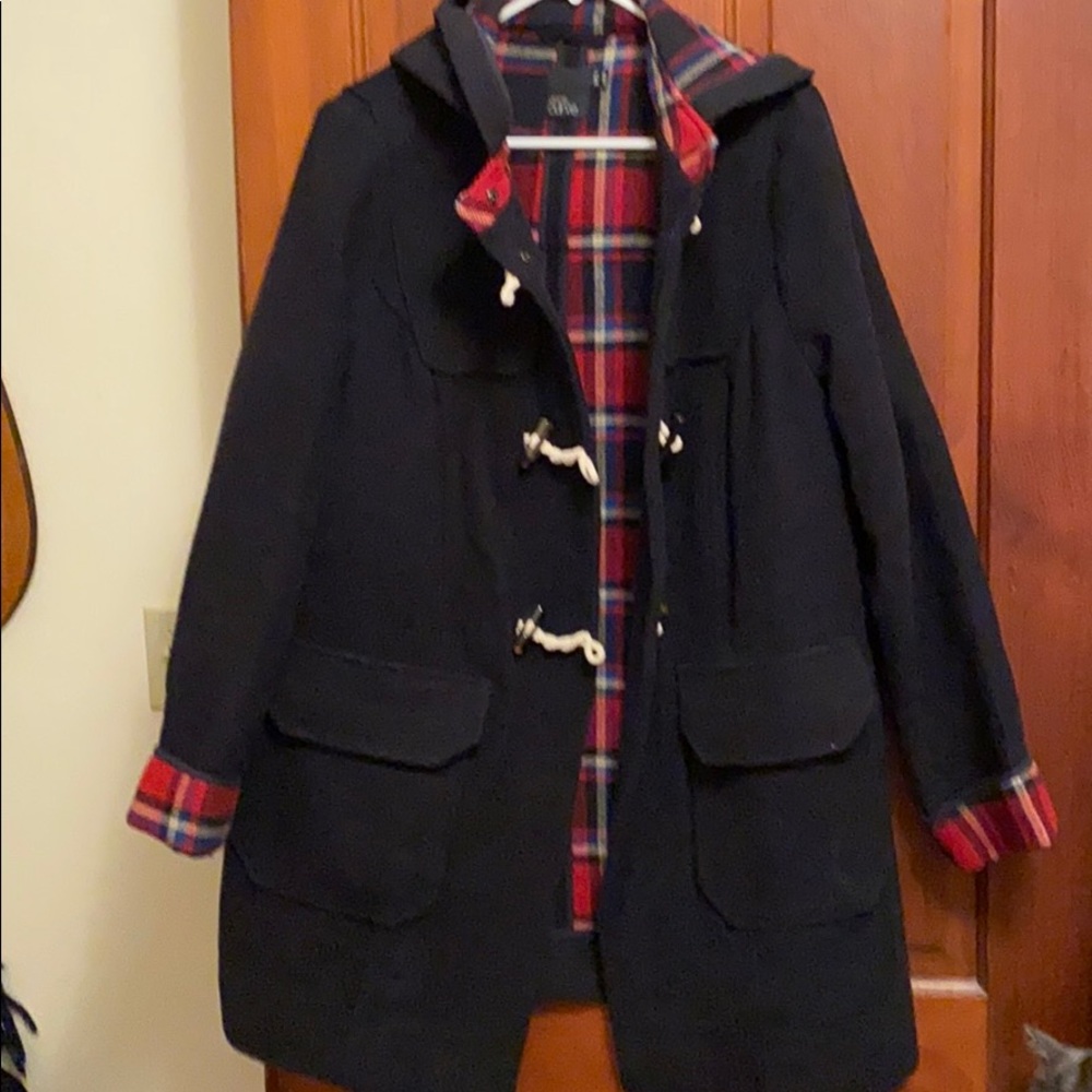 Women’s classic wool toggle coat